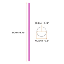 HARFINGTON 144pcs Spoke Skins Covers 0.2" Plastic Universal Dirt Bike Spoke Skin Wraps Bicycle Motorcycle Cycling Wheel Decoration Protector Spokes for 8"-21" Rims, Purple