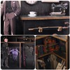 Gosikee Book Nook Kit LED Wooden Miniature Suit Shop, 3D