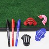 Cheeroyal Golf Ball Marker Drawing Tool Sign Line Alignment Practice