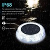 eLEDing Solar Powered 4-Lights White Deco LED Garden Pool Porch