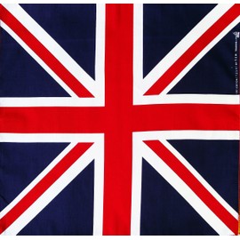 100% cotton Flag of Union Jack Handkerchief Headwrap Bandana