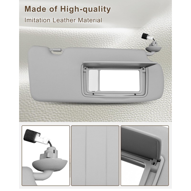 Passenger Right Side Sun Visor Fit for Honda Pilot 2009