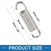A ABSOPRO Motorcycle Muffler Exhaust Pipe Spring 43mm 1.69" (Set
