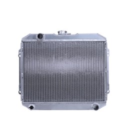 Klimoto Radiator | Compatible with Dodge: Power Ram 50 1983-1984; Ram 50 1983-1987/ Mitsubishi Mighty Max 1983-1986