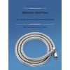 High Pressure 6 Setting Shower Head Extra 60" Long Hose