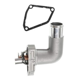 A-Premium - Conjunto de carcasa de termostato compatible con Infiniti JX35 2013 QX60 2014-2018 Nissan Altima Maxima Murano Pathfinder Quest 2007-2018 V6 3.5L