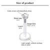 LAURITAMI Bioflex Lip Piercing Labret Stud 6 mm 8 mm