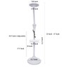 TFCFL Magnifying Floor lamp, 16x LED 58W Gooseneck Floor Light