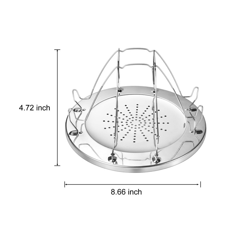 Rondauno Camp Stove Toaster Outdoor, Foldable Toaster for Camping