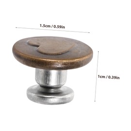 DOITOOL 10Pcs Metal Pants Button Replacement Jean Button Pins for Easy Waistline Stylish Design for Jeans Women Pants