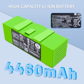 TZRONG ABL-F Battery Compatible for iRobot Roomba i8 i8+ i7 i7+ 7150 7156 7158 7550 7558 i6 i4 4150 i4+ 4550 4552 i3 i3+ 3150 3158 3550 3556 3558 e5 e5150 e5152 e5154 e5158 e6 6198 e6198 j7 7550 j7550