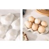 ARFUKA Egg Basket Ceramic Egg Holder Egg Tray for Refrigerator