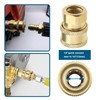 Be In Your Mind 2-Piece Pressure Washer Coupling Piece 1/4