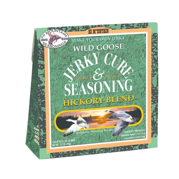 Hi Mountain Jerky Cure & Seasoning Kit - GOOSE HICKORY BLEND