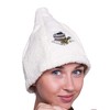 Ger3as Sauna Hat for Men and Women 100% Cotton with