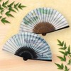 Osaka Choseido Folding Fan, Men's, Stylish, Business, Folding Bag, Handkerchief