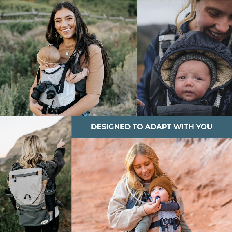 Hatcher Packs Adventure Pack: 40L Backpack and Baby Carrier Designed