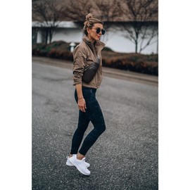 CLUCI Small Sling Bag for Women Crossbody, Faux Leather Trendy Waist Packs with Guitar Strap, Women's Fanny Packs