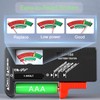 Arolife Battery Tester, Universal Small Battery Checker Tester with Analog