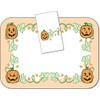 Dinex DXHS325I001 Jack-O-Lanterns Design Tray cover with Straight Edge/Round Corner