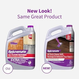 Rejuvenate Rejuvenate High Performance All-Floors and Hardwood No Bucket Needed Floor Cleaner Powerful PH Balanced Shine with Shine Booster Technology Low VOC Best in Class Products 128oz