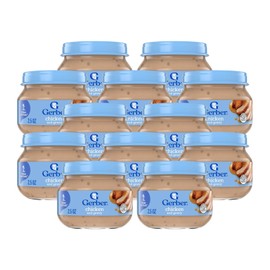Gerber Mealtime for Baby 2nd Foods Baby Food Jar (2.5 Ounce (Pack of 12), Chicken)