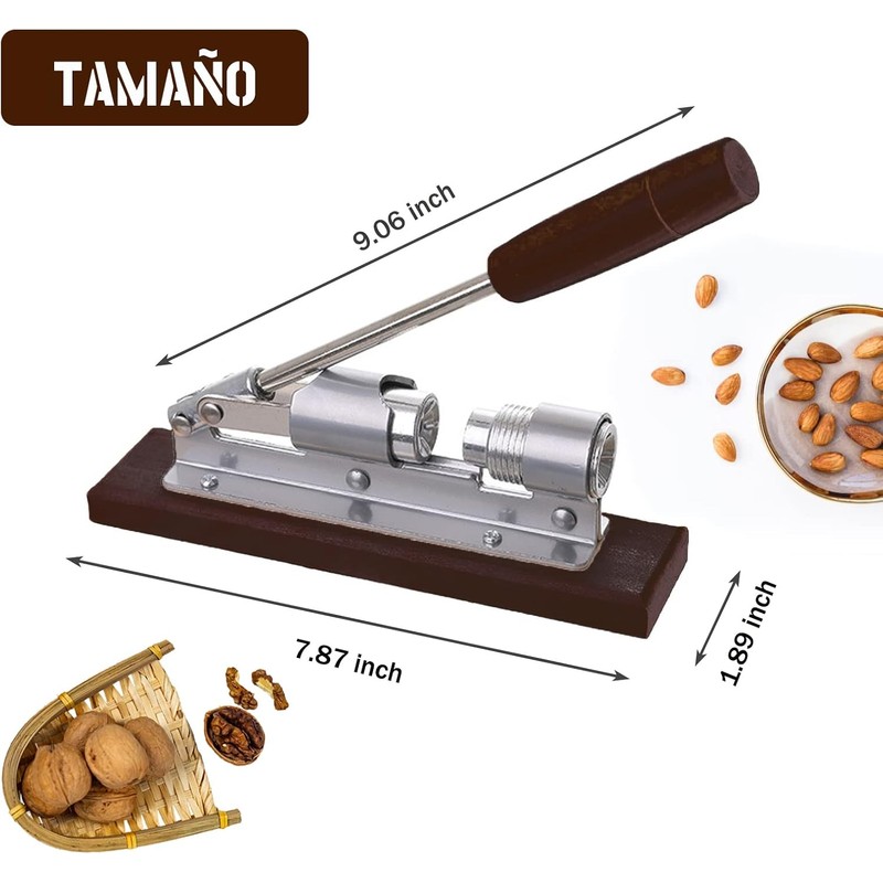 Cascanueces, pinza para nueces, quebrador de nueces, abridor de nuez,