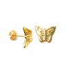 Arranview Jewellery Butterfly Stud Earring - 9ct Gold