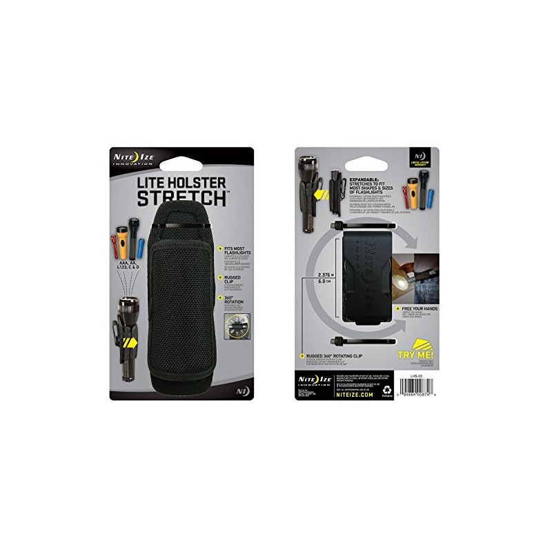 Nite Ize Lite Holster Stretch Flashlight Holster (6-Pack)
