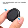 PATIKIL 30.5mm Lens Cap, 2-Pack Side Clamp Camera Lens Cover
