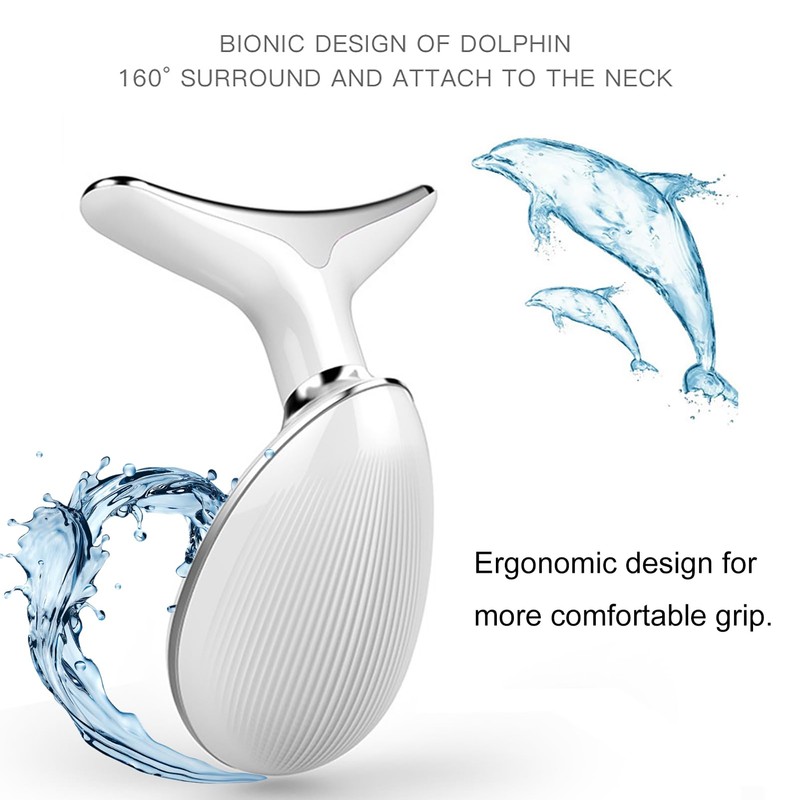 Face Massager - 7-Color Light Anti-Wrinkle Skin Tightening Neck Wrinkle