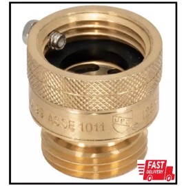 EZ-FLO 3/4 In. FHT X MHT Brass Hose Bibb with Anti-Siphon Vacuum Breaker