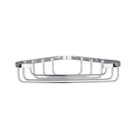 Croydex Stainless Steel Corner Soap Dish, 10 Year Rust Free Guarantee