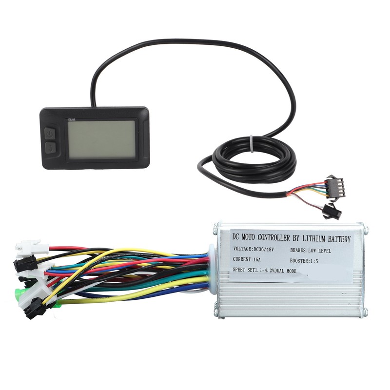 250W 350W Brushless Motor Controller EN05 Meter Display Lithium Battery