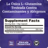 L-Glutamina 500mg L-Glutamine Amino Acid Supplement, 120 Vegan Caps