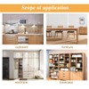 Luomorgo Furniture Cabinet Fixing Screw Locking Bolt Fitting 30pcs