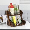 Dorhors Fruit Basket for Kitchen, 2 Tier Fruit Bowl,Kitchen Counter