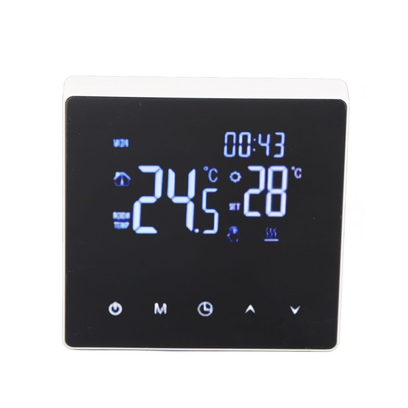 Touch Screen Thermostat Digital Display Constant Temperature Controller for Floor