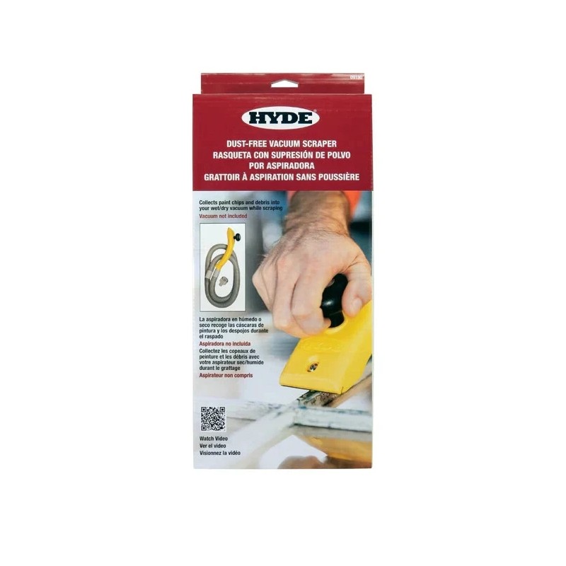 Hyde Tools: Dust-Free Vacuum Scraper