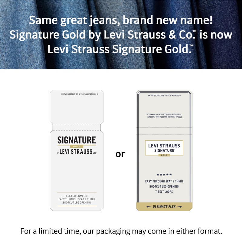 Levi Strauss Signature Gold Men's Athletic Fit Jean, Velarium, 34Wx32L
