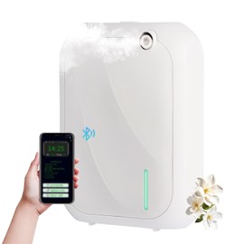 EEGVUY Mquina de Aire de Aroma Bluetooth, Smart Scent Air Machine, Control de App, 140ml Mquina Automtica de Difusor de Aroma, para el Hogar, la...   