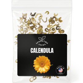 Calendula Pacific Beauty Seeds for Planting – 150+ Non-GMO Heirloom for Herbal & Skin Care Gardens, High Germination (Calendula officinalis)