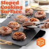 12x20inch Electric Griddle by BBQ Masters, 1700W Fast Even Heating,