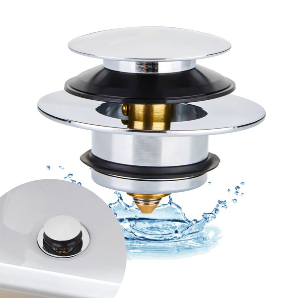 Generic Pointed Bathtub Drain Plug, Pop-Up Bathtub Drain Plug, Replace