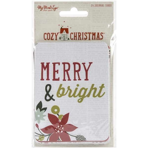 Cozy Christmas Journaling Cards-