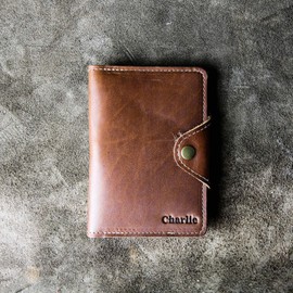 The Logbook Fine Leather Wallet Pocketbook (Brown)