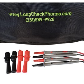 Loop Check® Phones Electrician Continuity Test Phone Set TE002-R