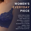 brasier para mujer, brasier de encaje, brasier de cobertura completa