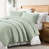 WDCOZY Sage Green Twin Quit Size Bedding Sets with Pillow