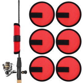 6 Pack Fishing Lure Covers Bait Gloves Fishing Lure Wraps, Lure Shield Wrap Fishing Hook Covers for Prevent The Sharp Hook, Lure Guard to Keep Fishermen Fishing Safe for Fishing Rod